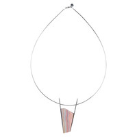 Collana in argento con Agata Lace