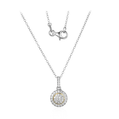 Collana in argento con Zircone