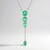 Collana in argento con Smeraldo Colombiano (de Melo Essence)