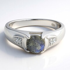 Anello in argento con Spectrolite