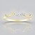 Anello in oro con Diamante SI1 (G) (Annette)