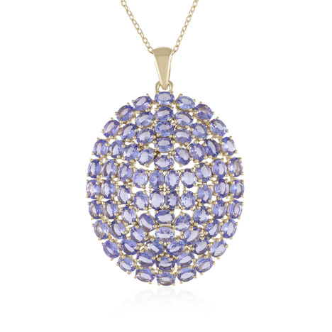 Tanzanite Silver Necklace