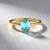 Anello in oro con Zircone Ratanakiri