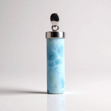 Larimar-Silberanhänger
