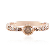 I2 Champagner-Brillant-Goldring (KM by Juwelo)
