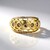 Anello in oro con Diamante Champagne I2 (Ornaments by de Melo)