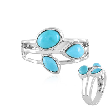 Anello in argento con Turchese