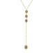 Collier en or et Diamant champagne I2