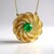 Collier en or et Emeraude de Zambie (Ornaments by de Melo)