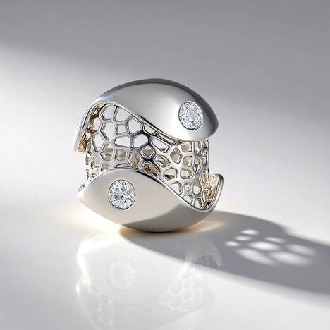 Anello in argento con Zircone (SAELOCANA)