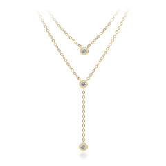 VS1 (G) Brillant-Silbercollier