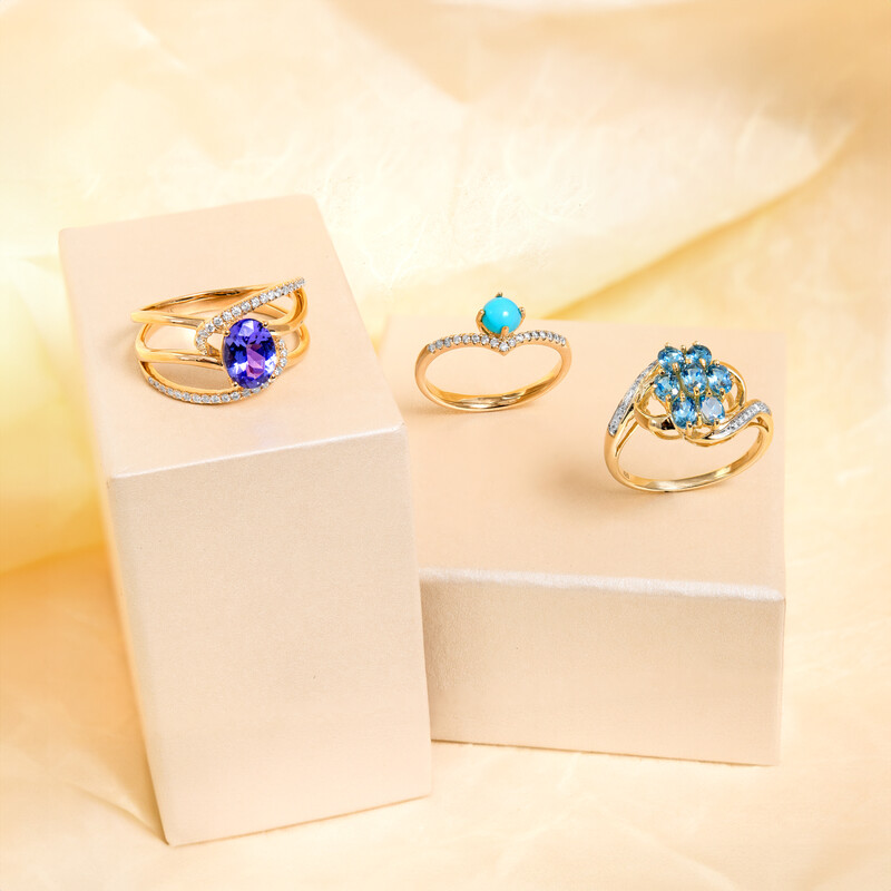 Arizona-Türkis-Goldring