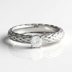 Anello in argento con Zircone