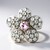 Anello in argento con Ametista Rose de France