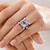 Lavendel-Amethyst-Silberring (Adela Silber)