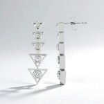 Orecchini in argento con Zircone