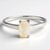 Anello in argento con Pietra del Sole Lunare