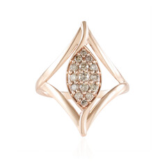 Gouden ring met een I2 Bruine Diamant (KM by Juwelo)