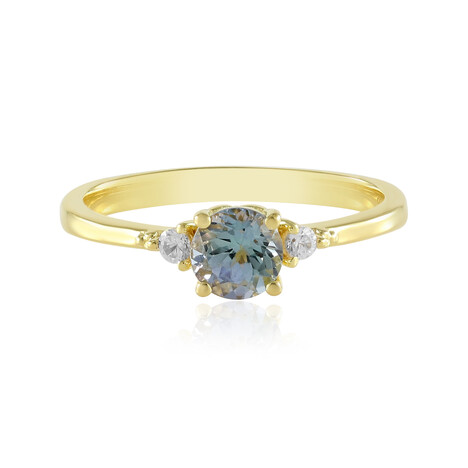 Anello in argento con Tanzanite (non riscaldata)