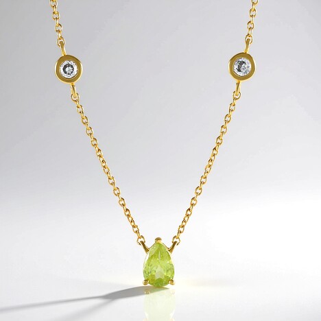 Collana in argento con Sfene