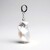 Pendentif en argent et Perle blanche de culture d'eau douce