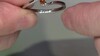 Anillo en plata con Diamante rojo I2