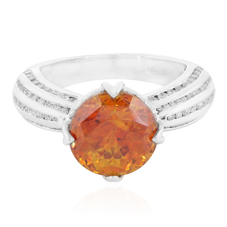 Gouden ring met een sfaleriet (de Melo)