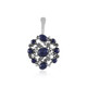 Sodalite Silver Pendant (Desert Chic)