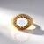 Anello in argento con Opale di Welo (Adela Silber)