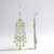 Orecchini in argento con Peridoto