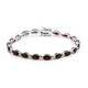 Bracelet en argent et Grenat