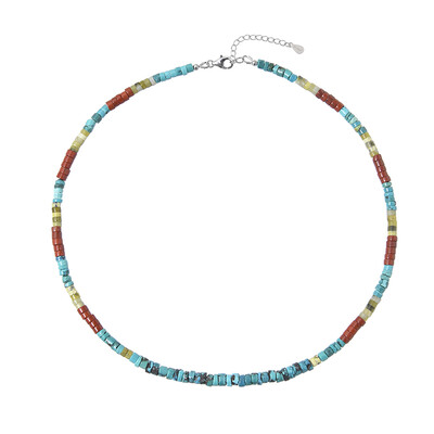 Collana in argento con Turchese