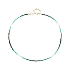 Collana in argento con Smeraldo Brasiliano