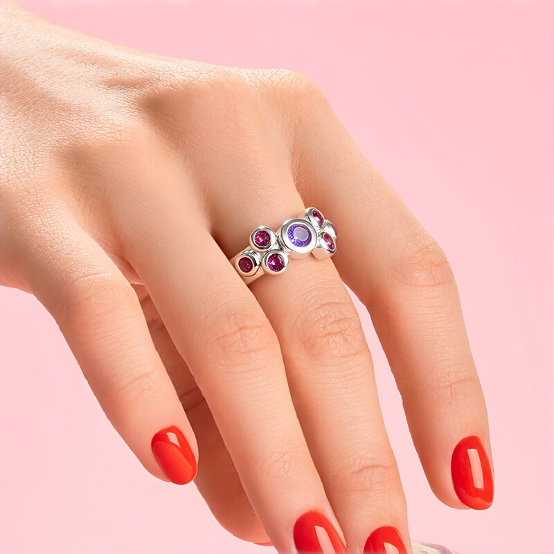 Tanzanite Silver Ring