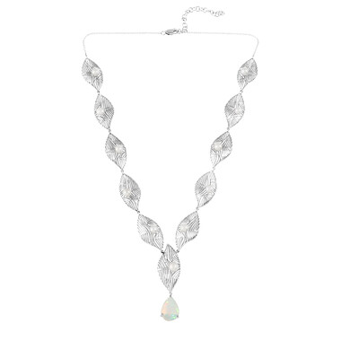 AAA-Welo-Opal-Goldcollier (Ornaments by de Melo)