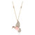 14K Pink Opal Gold Necklace (CIRARI)