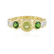 Bague en argent et Sphène (Adela Silber)