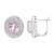Orecchini in argento con Kunzite