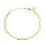 Bracelet en argent et Topaze blanche