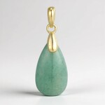 Ciondolo in argento con Avventurina Verde (Adela Silber)