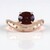 Anello in argento con Zircone Rosa (Adela Silber)