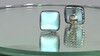 Pendientes en plata con Larimar