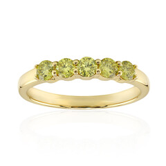 Gelber VS1 Brillant-Goldring