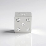 Ciondolo in argento con Zircone (MONOSONO COLLECTION)