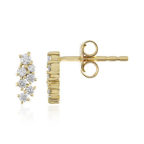 Orecchini in oro con Diamante Flawless (F) (LUCENT DIAMONDS)