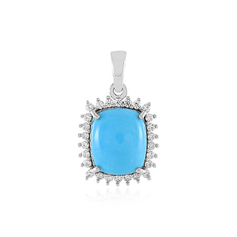 Arizona Turquoise Silver Pendant