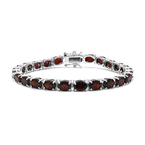 Bracelet en argent et Grenat