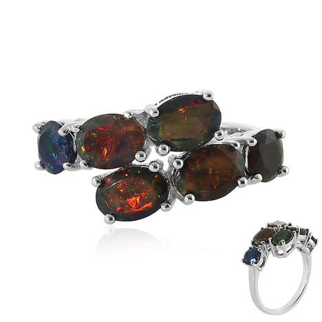 Mezezo-Opal-Silberring