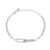 Bracciale in argento con Diamante I3 (I)