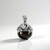 Ciondolo in argento con Legno Fossile (dagen)